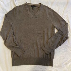 Banana Republic Silk/Cashmere Blend V-Neck Sweater - Size M